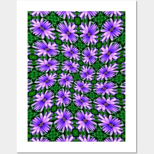 Herb Flower Pattern Posters and Art